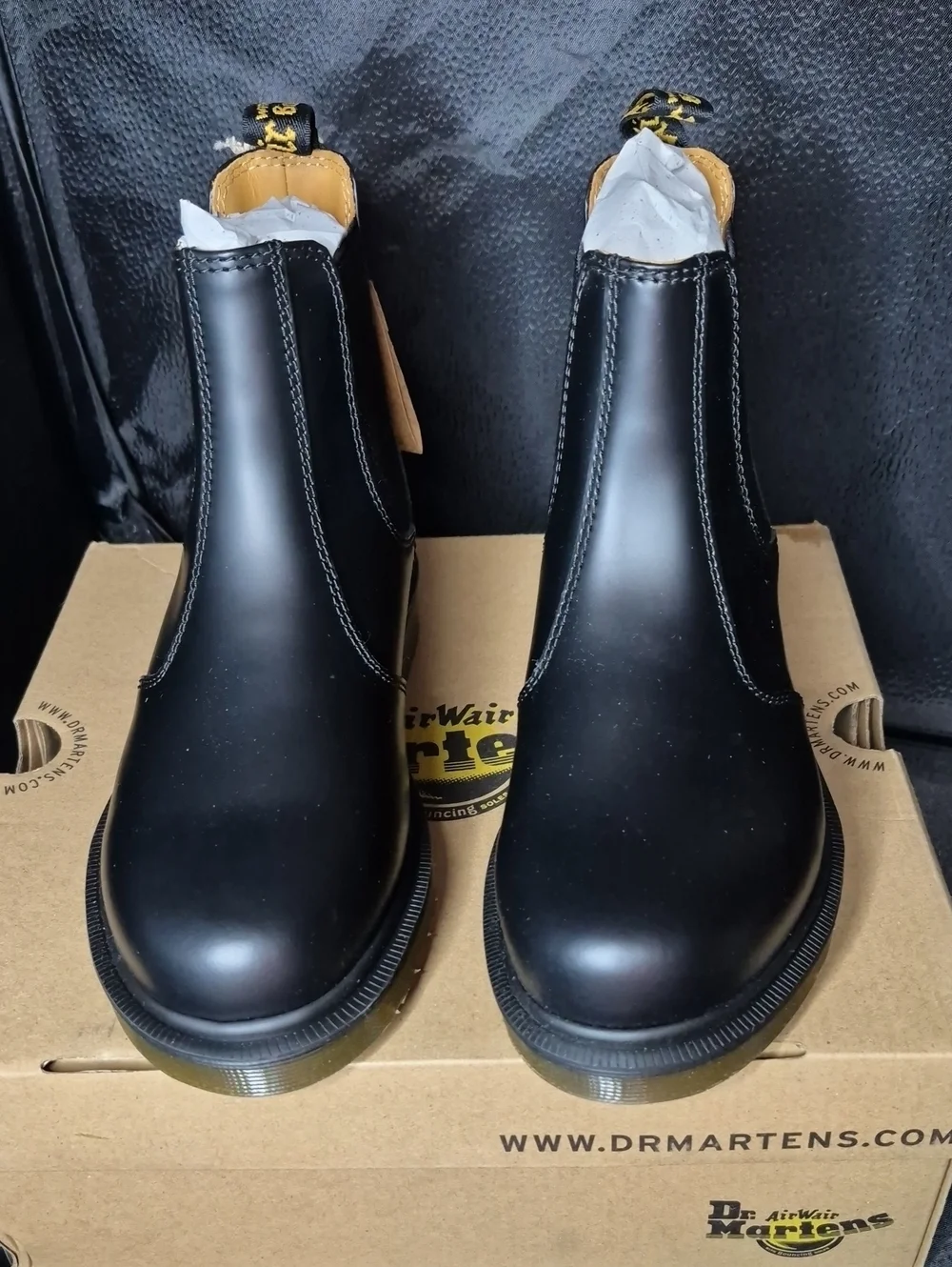 Dr. Martens ICON 2976 Size 5 Black Pull On Boot - New